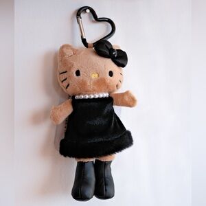 Rare Hello Kitty Toy Long Leg with Black Dress pearls Authentic Japanese edition